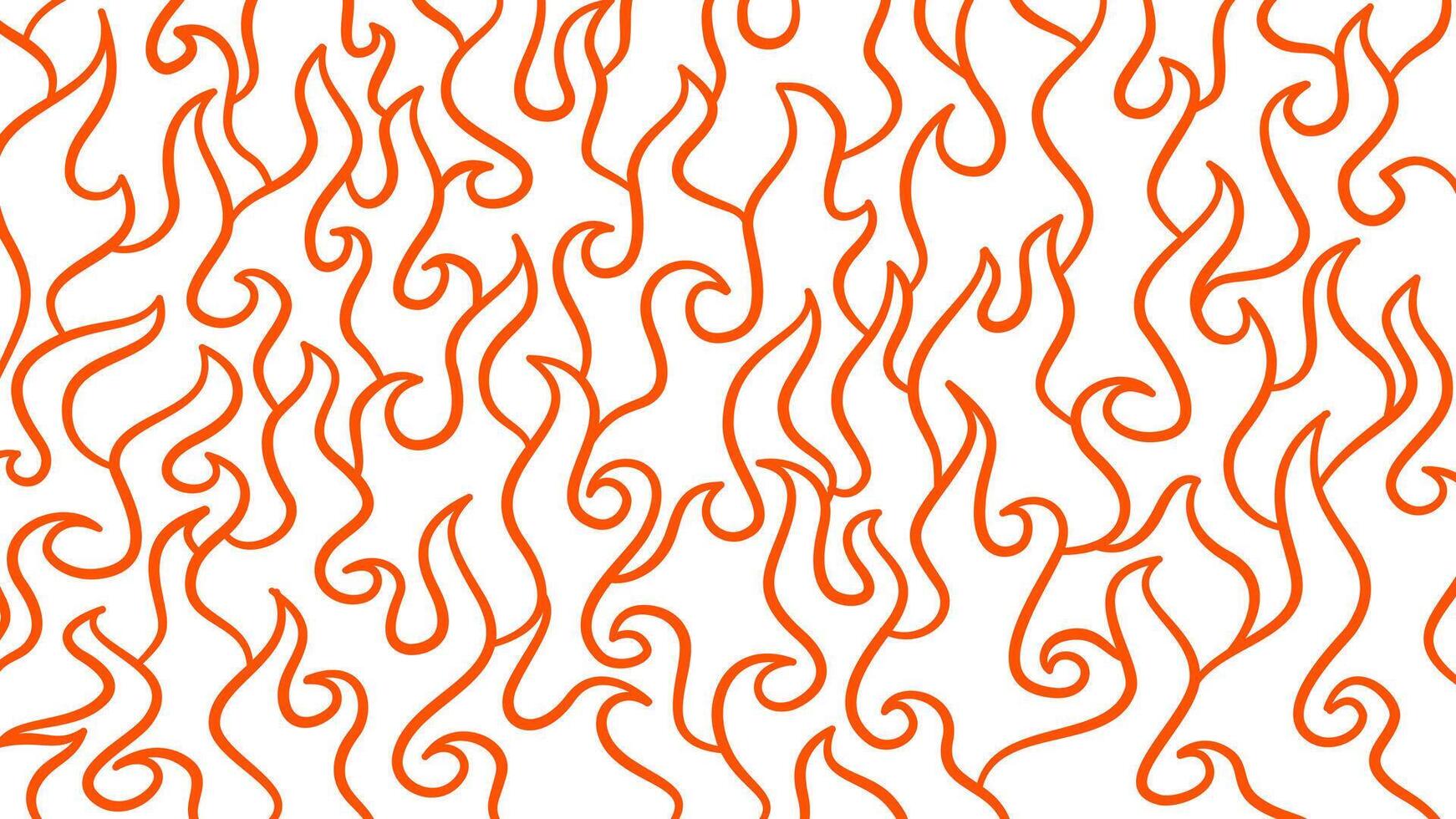 doodle fire background. Abstract Fire Background. Abstract flame Background. Flame Seamless Pattern. Fire flame seamless pattern. vector