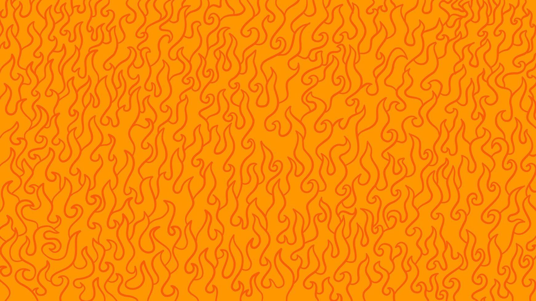 doodle fire background. Abstract Fire Background. Abstract flame Background. Flame Seamless Pattern. Fire flame seamless pattern. vector