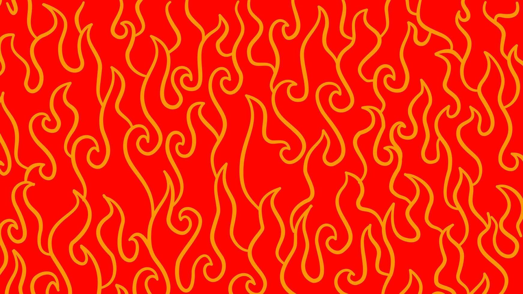 doodle fire background. Abstract Fire Background. Abstract flame Background. Flame Seamless Pattern. Fire flame seamless pattern. vector