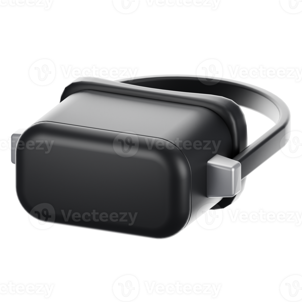 3d rendering vr glasses icon. Gadget and technology concept png