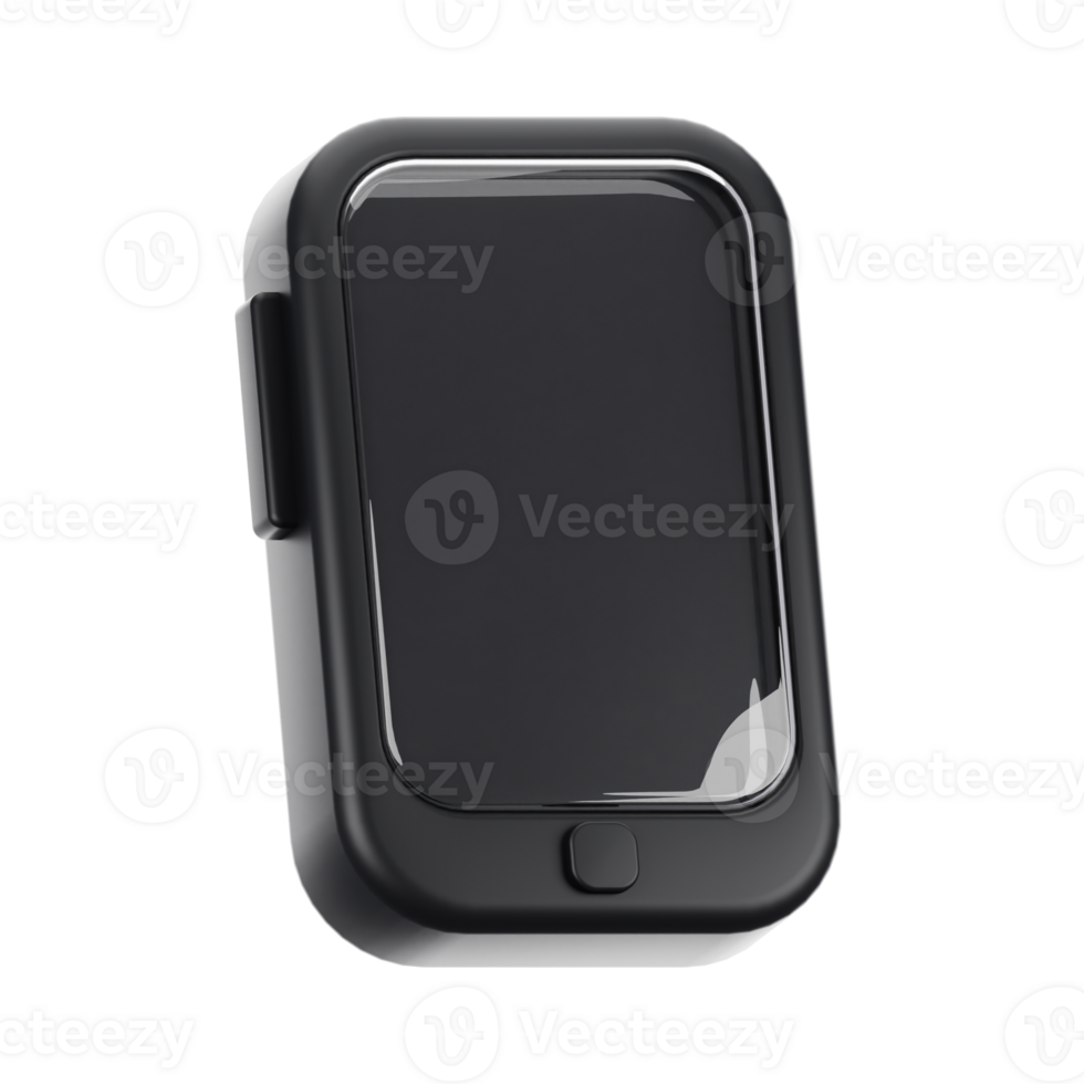 3d rendering smartphone icon. Gadget and technology concept png