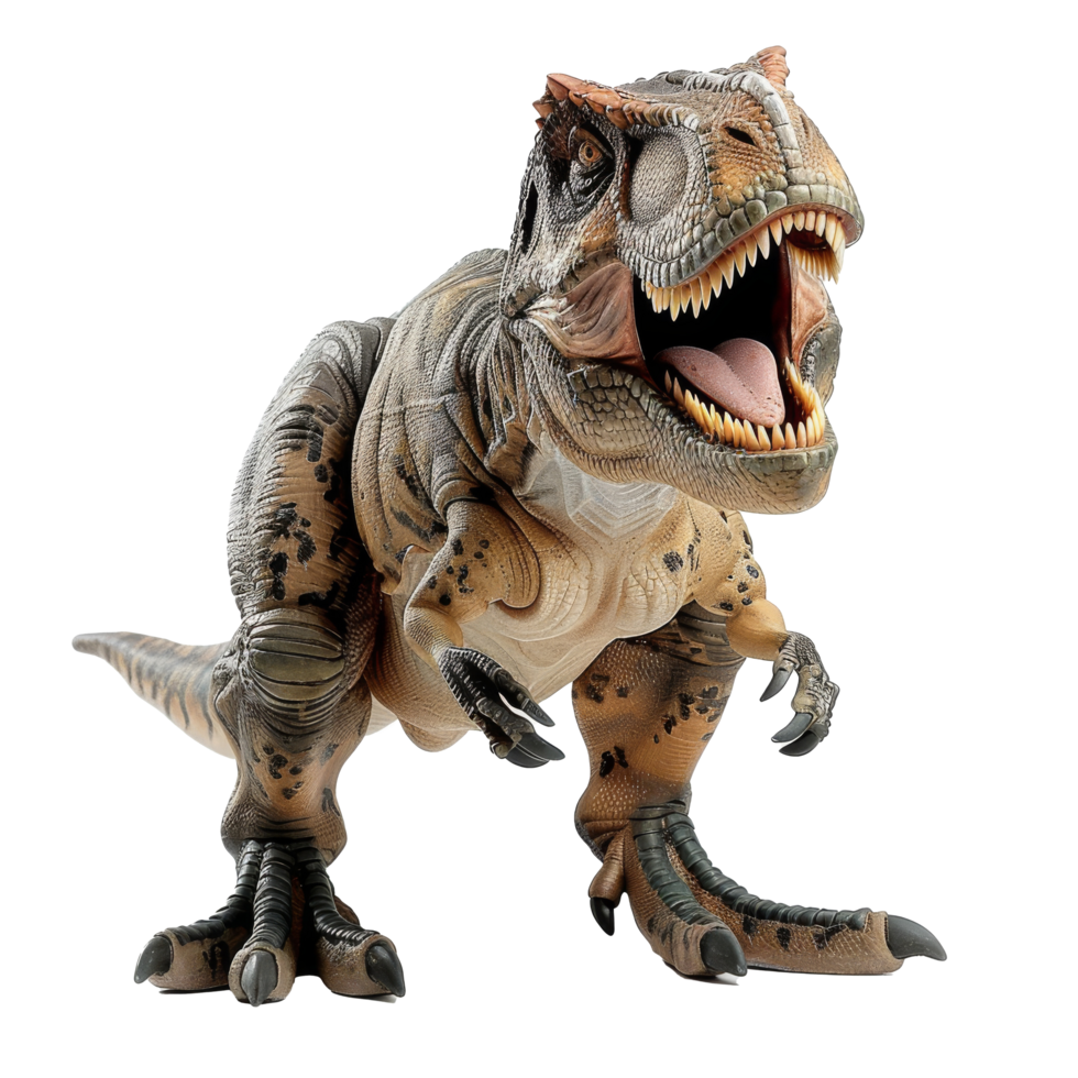 isolated Tyrannosaurus rex on transparent background png