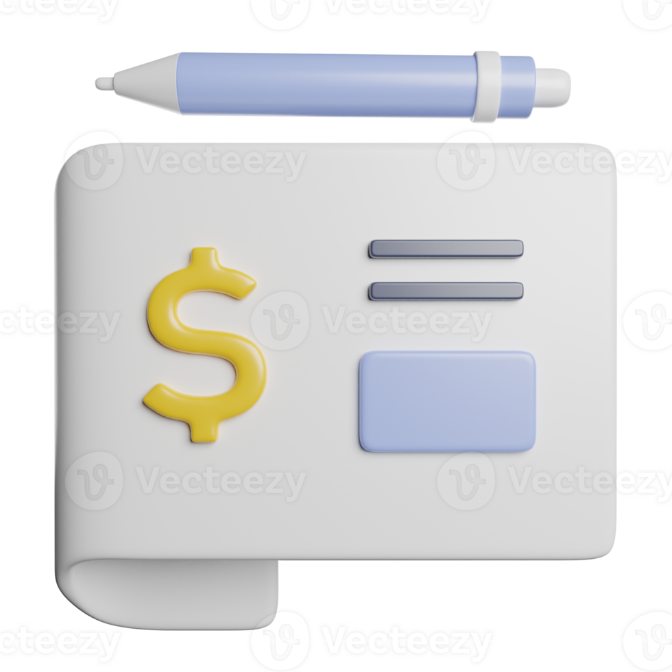 Bank Check Finance png