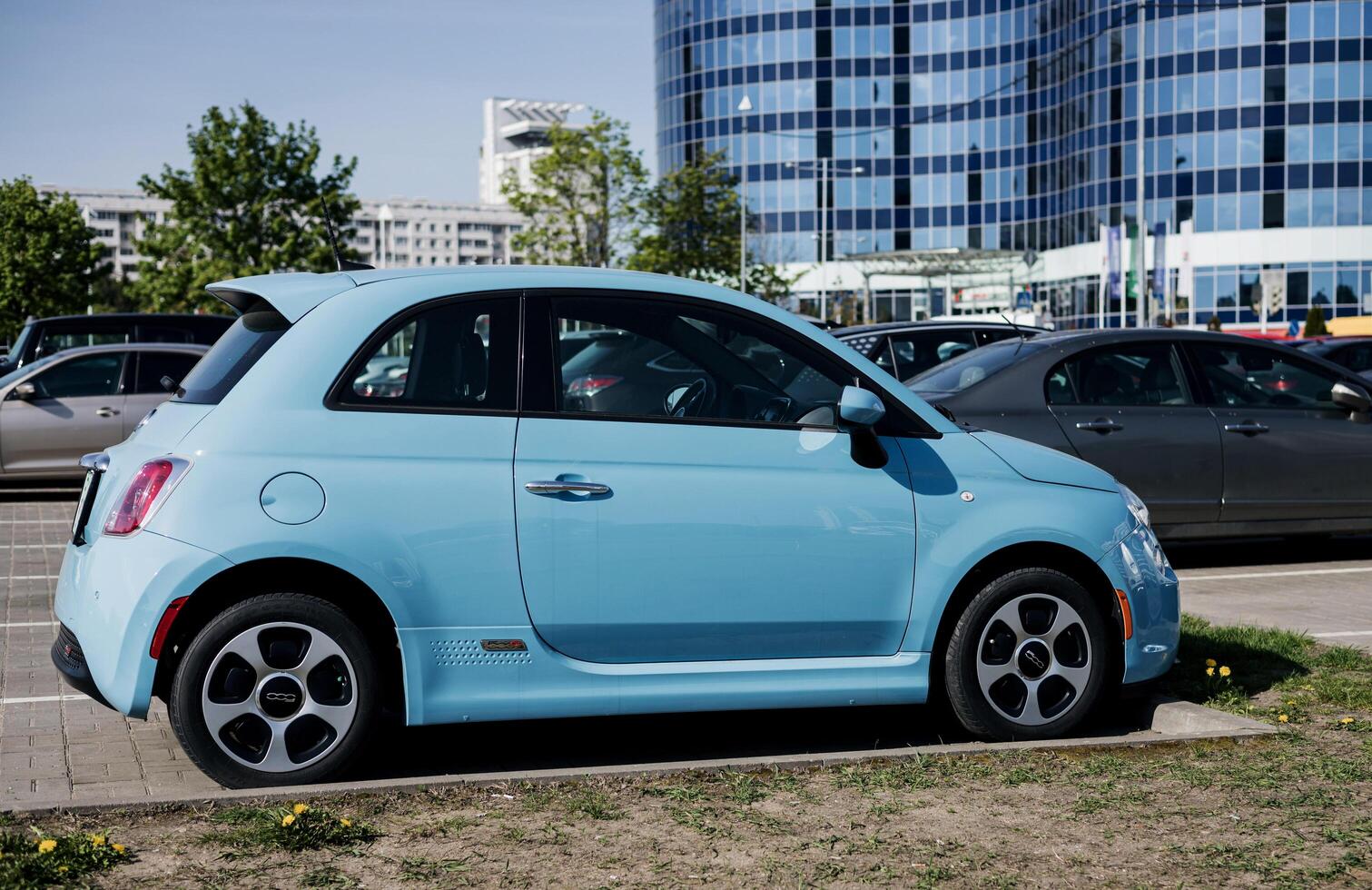 Minsk, Belarus, May 17, 2024 - classic fiat 500 photo