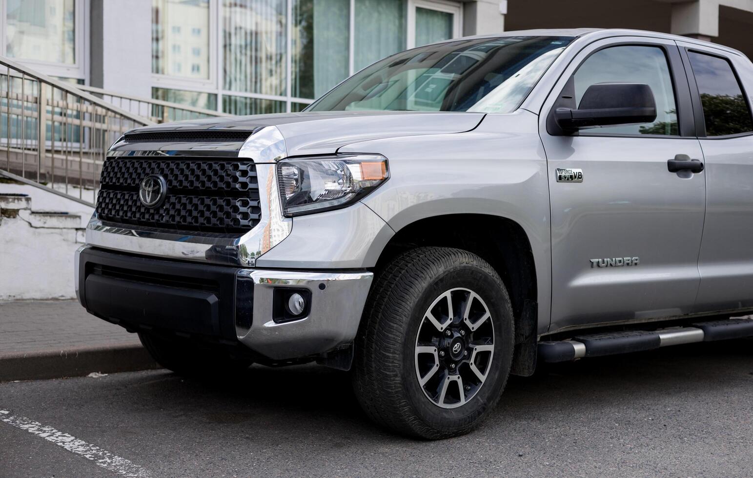 Minsk, Belarus, may 21, 2024 - Heavy Toyota Tundra photo
