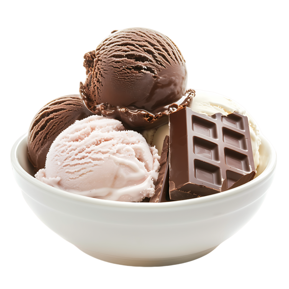 Creamy Chocolate Dessert in Bowl Transparent Background Isolation Creamy Chocolate Dessert in Bowl Transparent Background Isolation