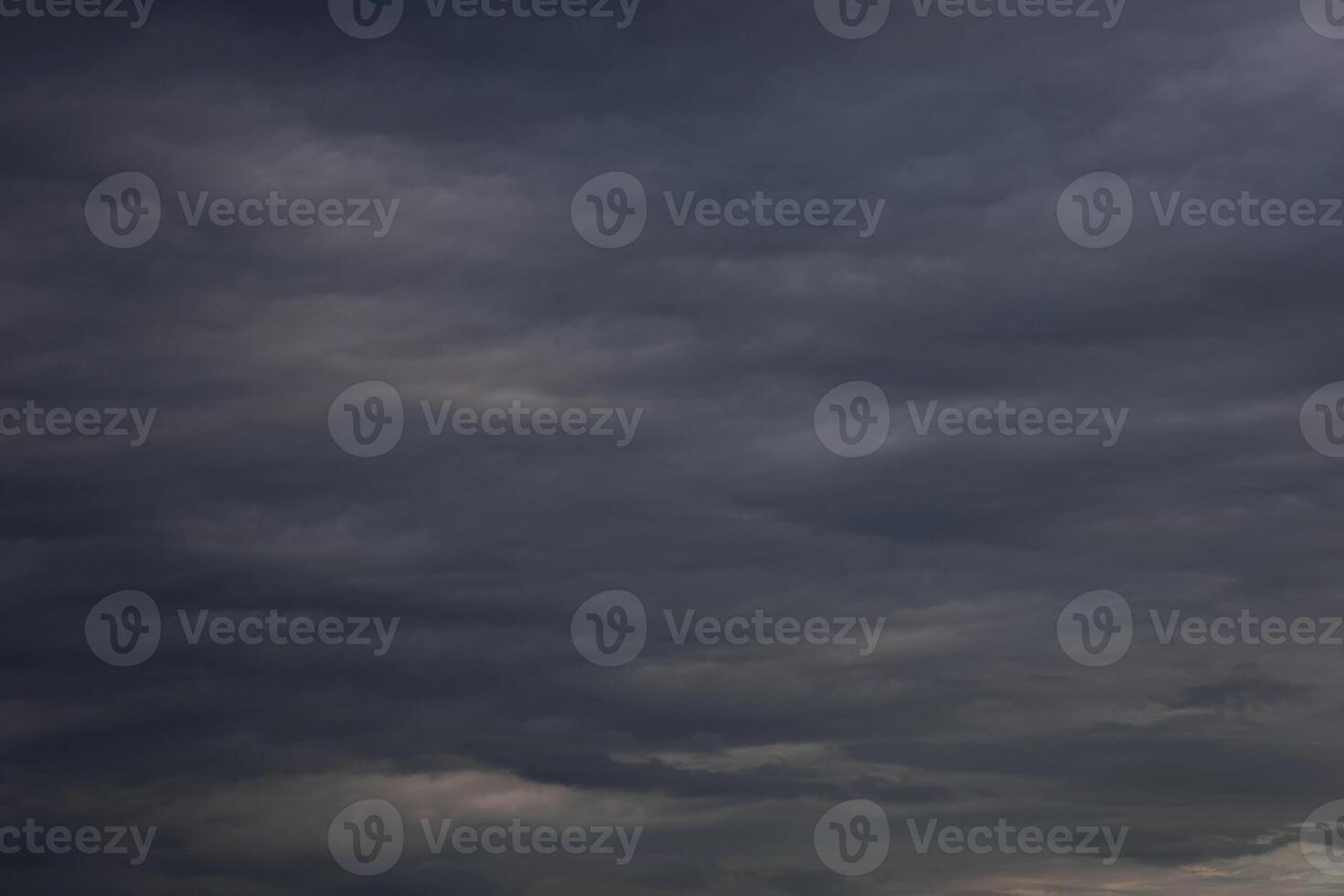 Dark sky after storm photo