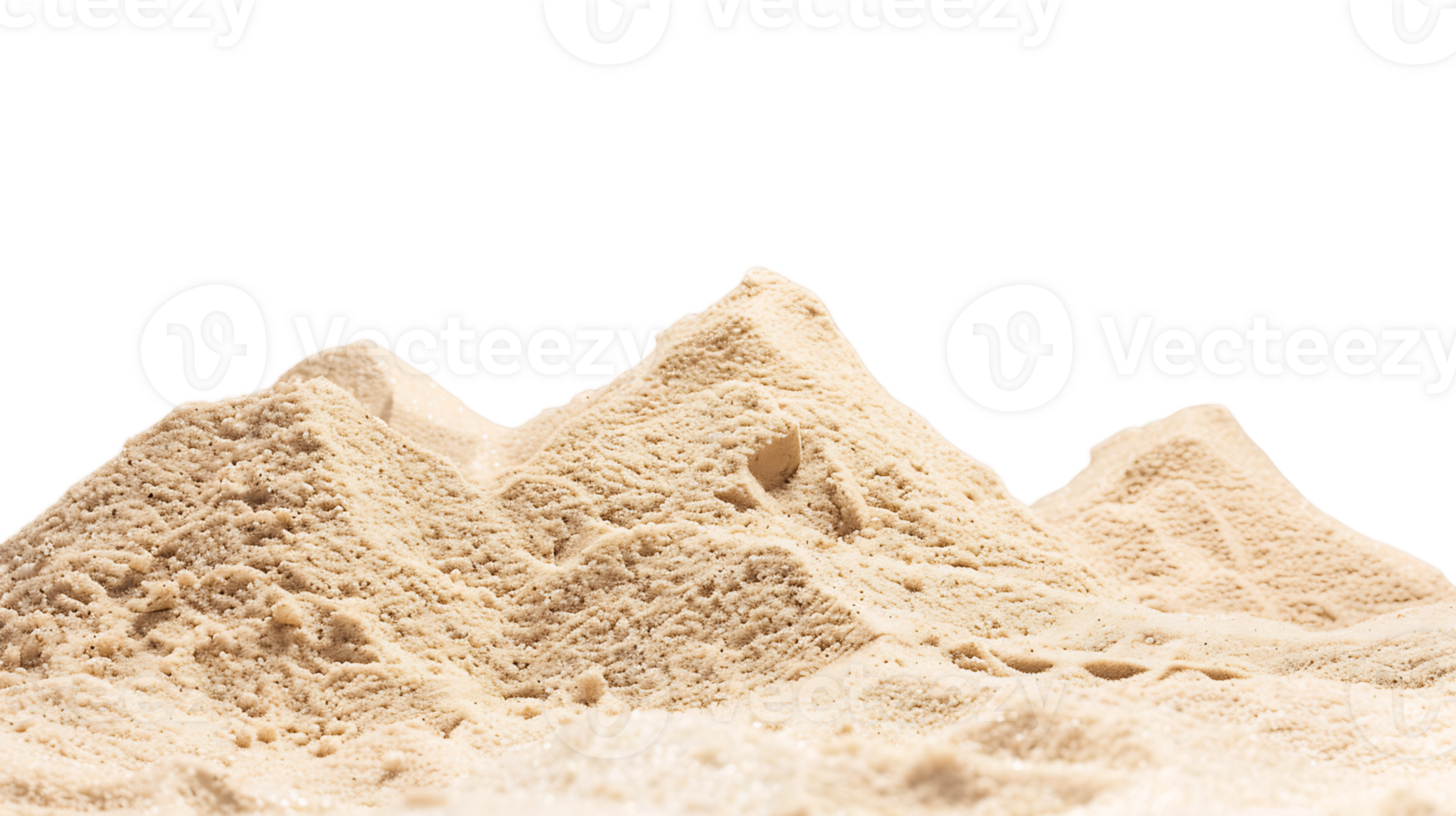 Desert Zen Isolated on Transparent Backdrop png