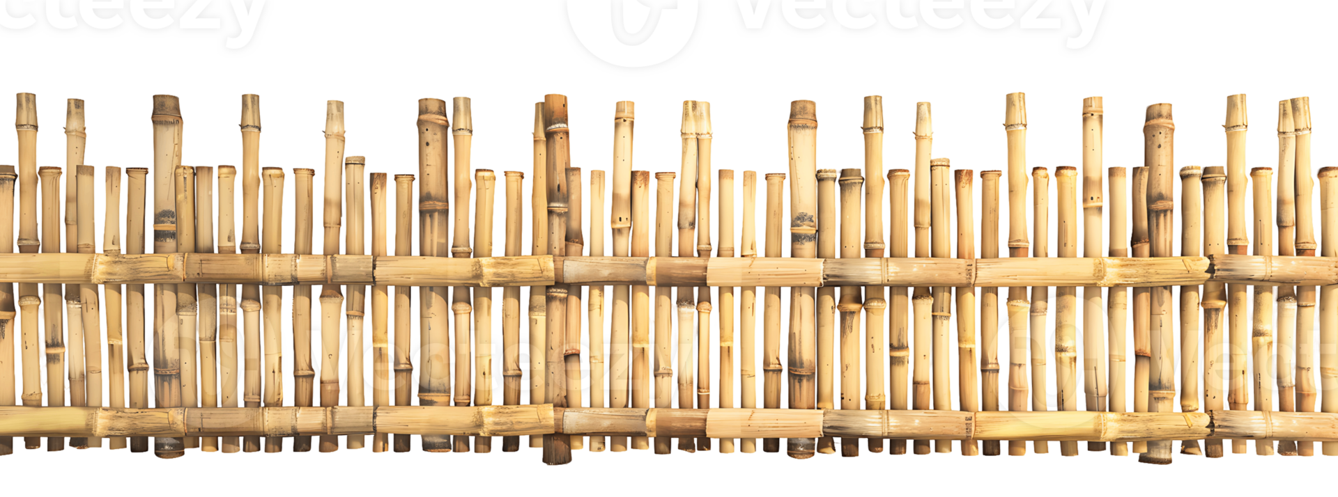 Zen Bamboo Divider Transparent Background Cutout png