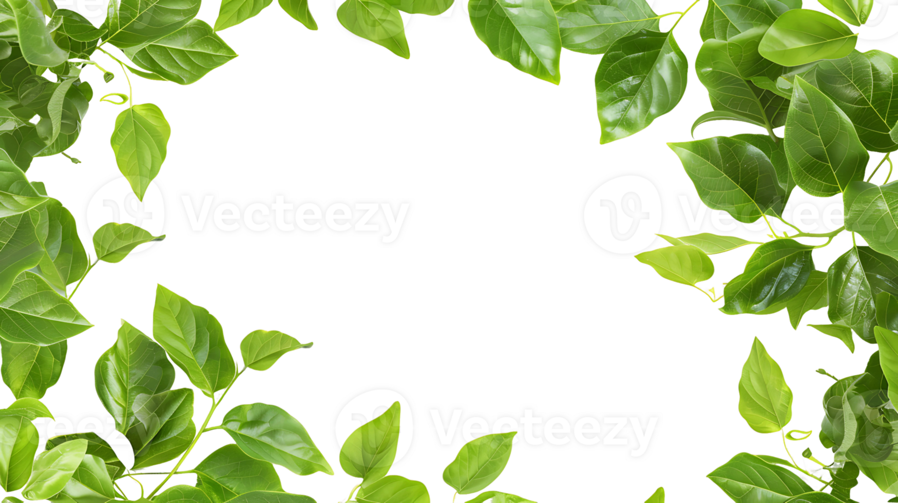 Greenery Border Transparent Background png