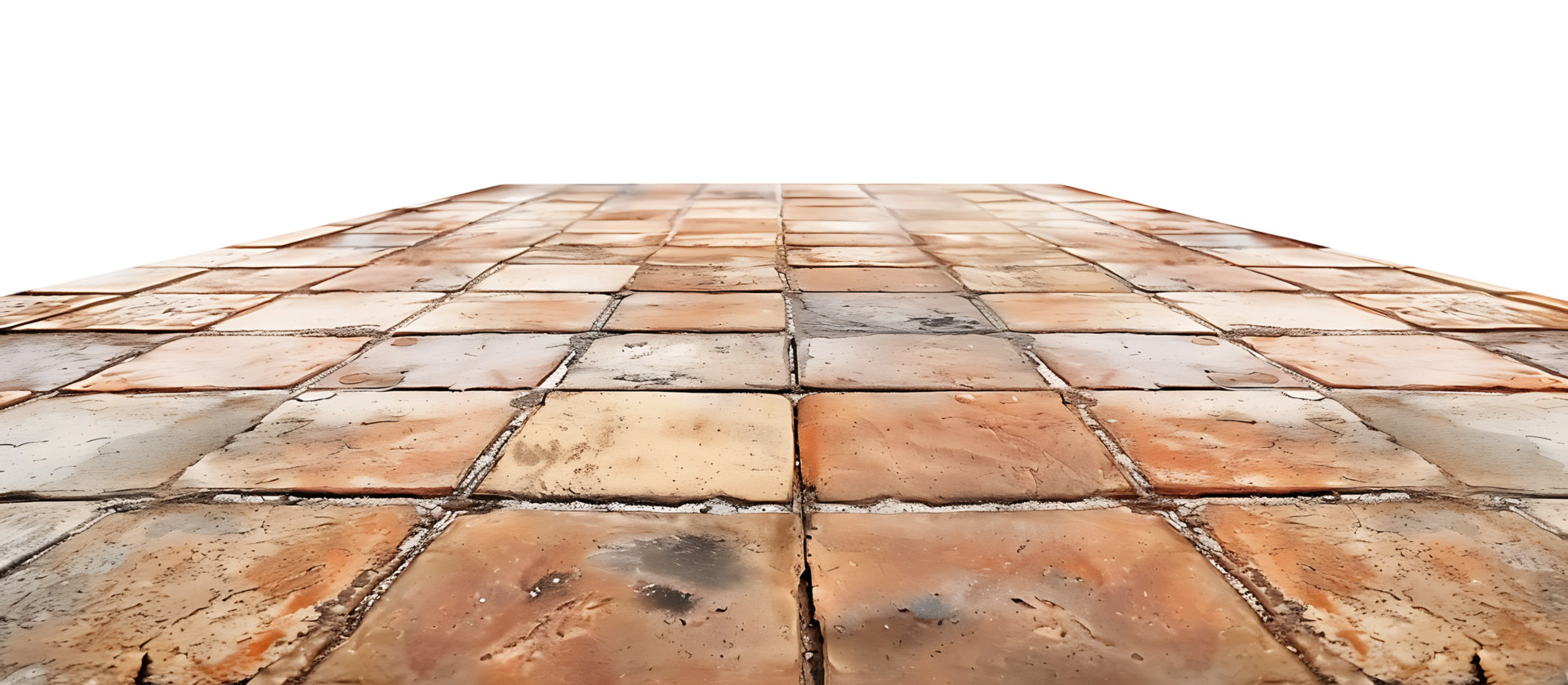 Clear Background Clay Tiles Floor Extraction png