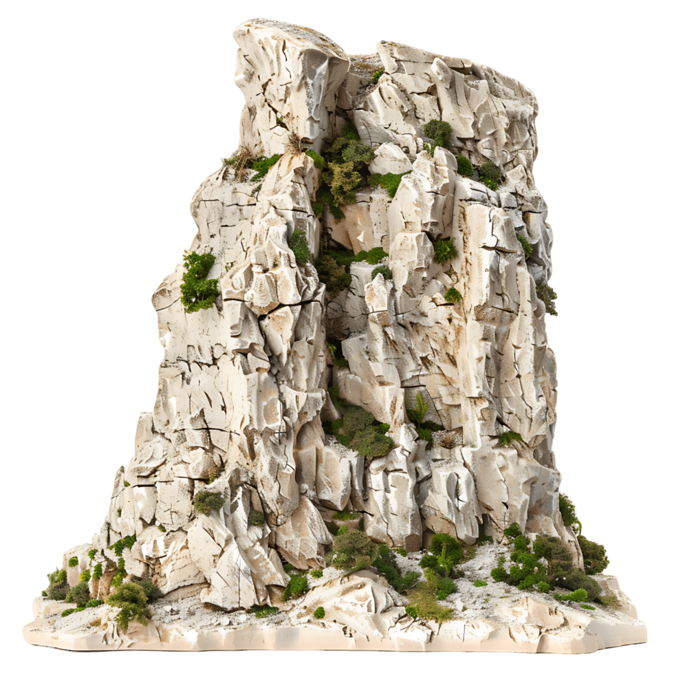 Clear Background Cutout of Cliff Climber png