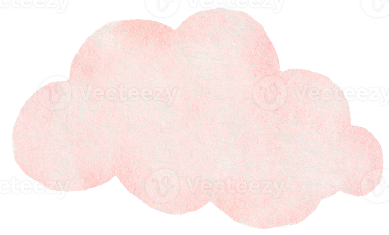 Watercolor Pink Cloud png