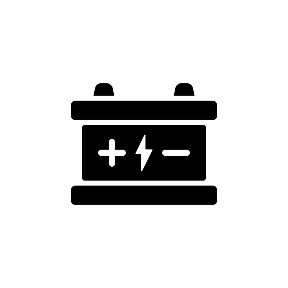 accu battery icon design vector