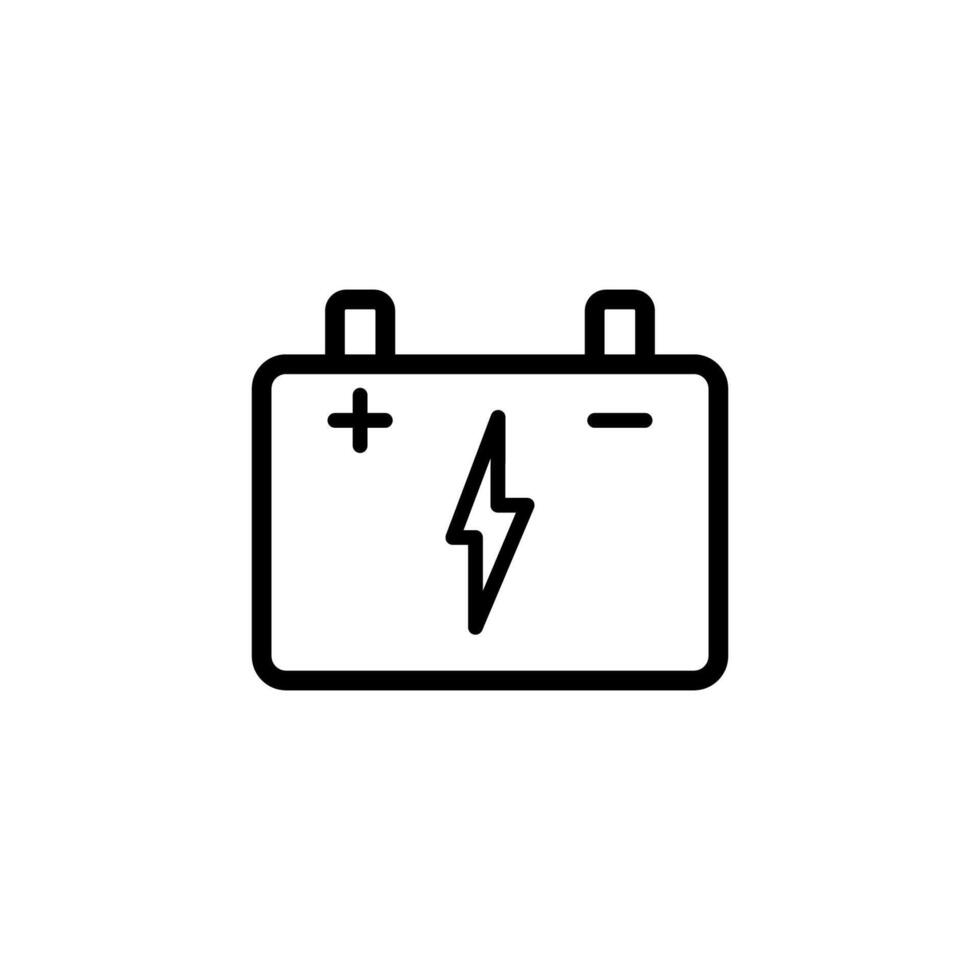 accu battery icon design vector