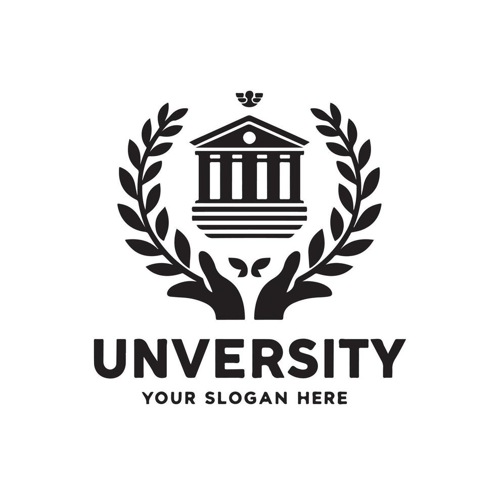 University logo illustration Template vector