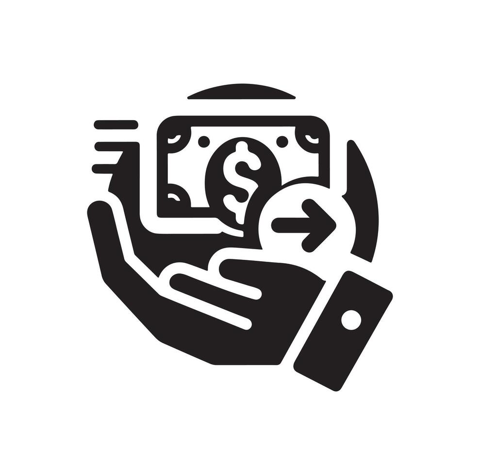 online payment get way logo illustration vector