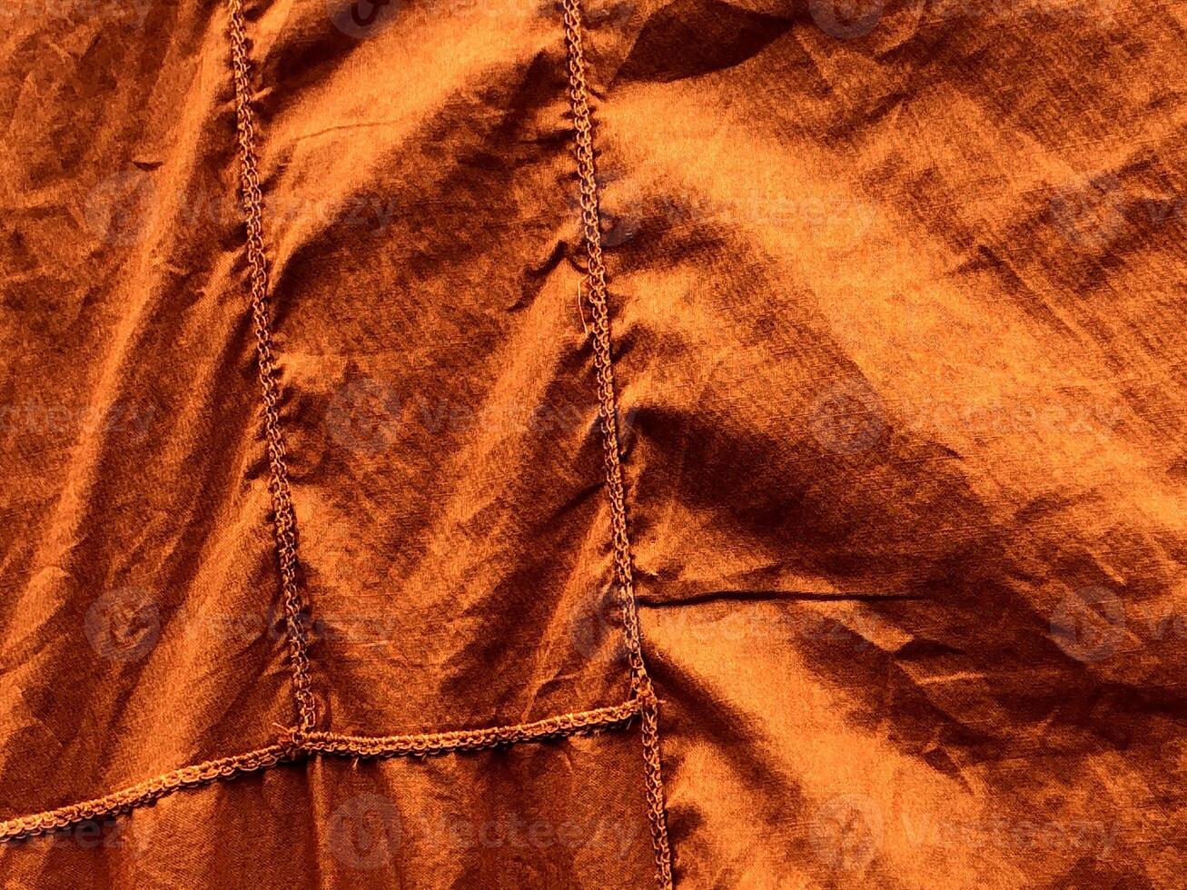 orange fabric texture. useful as background photo