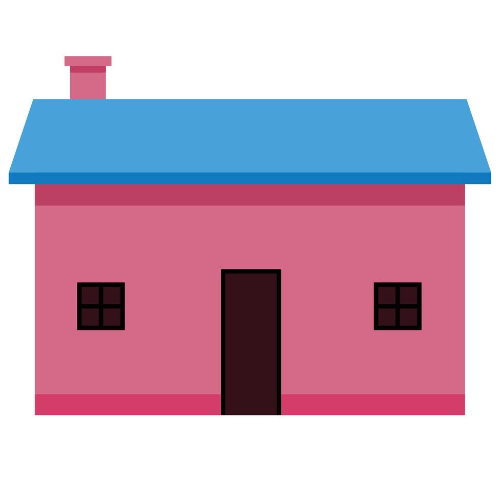 House Icon, logo, geometric shapes vector