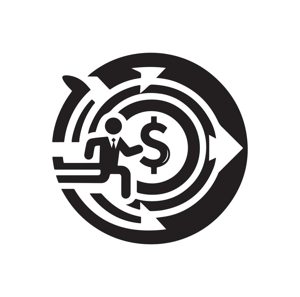 online payment get way logo illustration vector