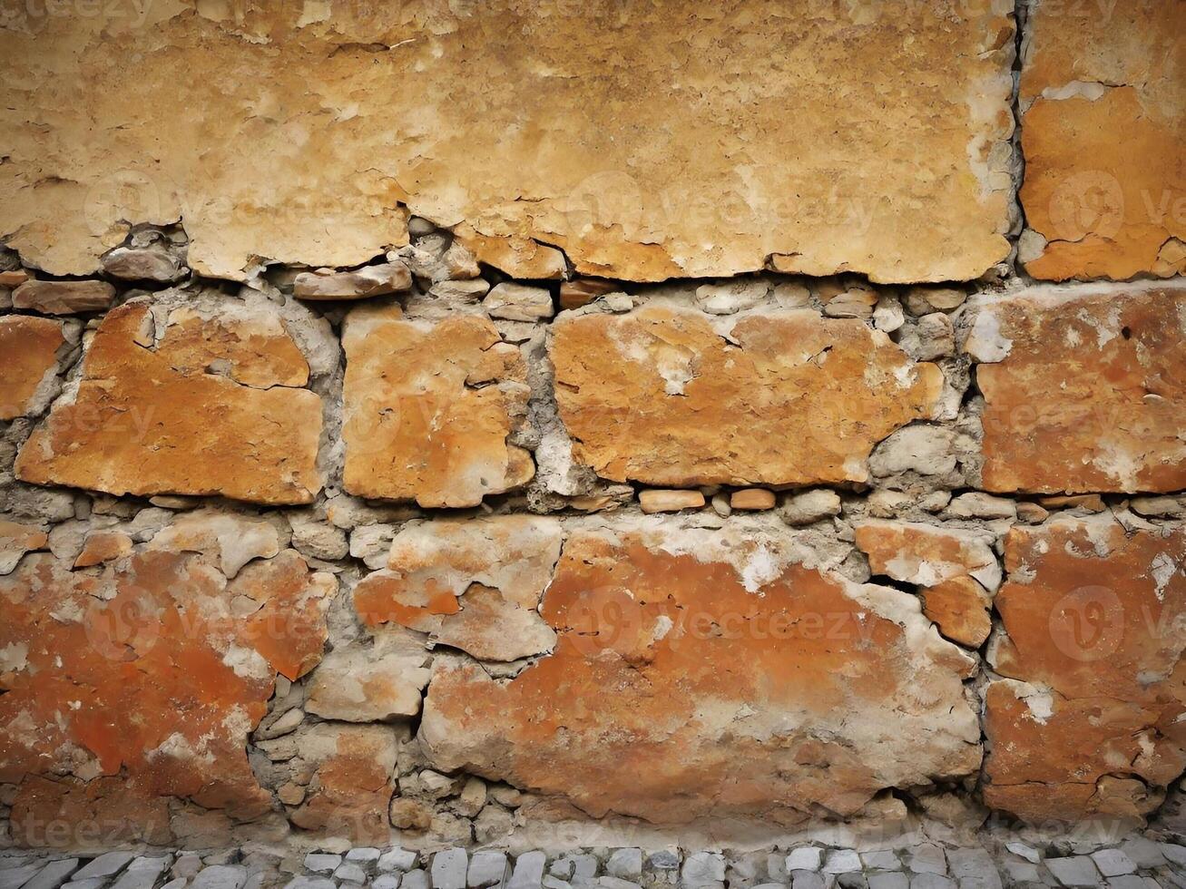 old brick wall background. grunge texture. photo