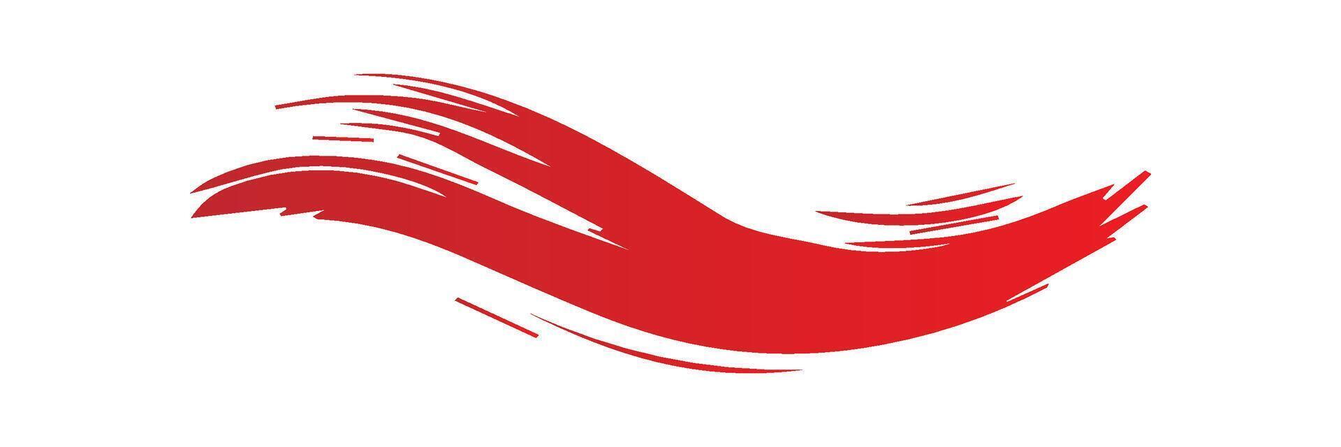 Analog touch material. The texture of the brush is beautiful. Wave pattern vector