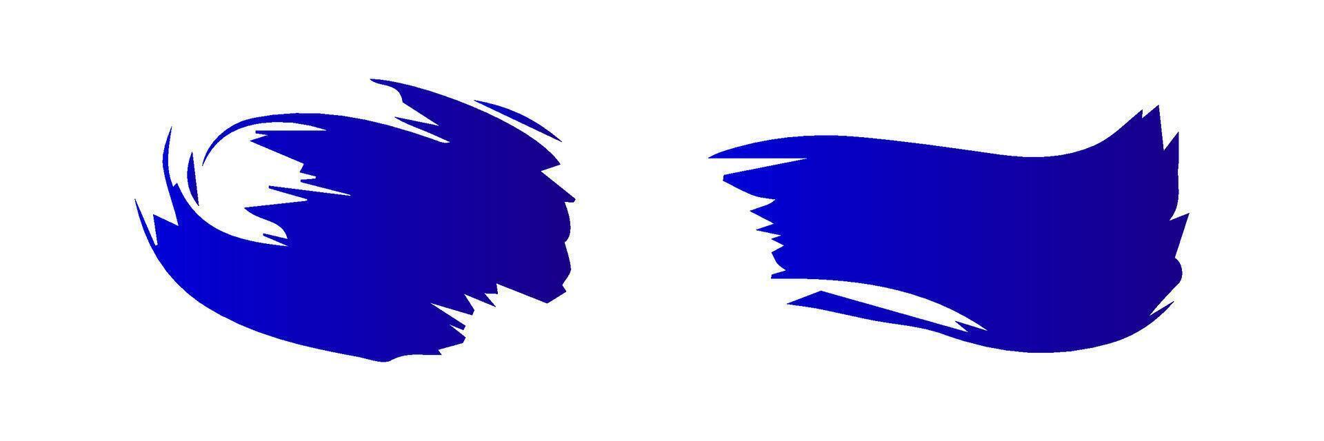Analog touch material. The texture of the brush is beautiful. Wave pattern vector