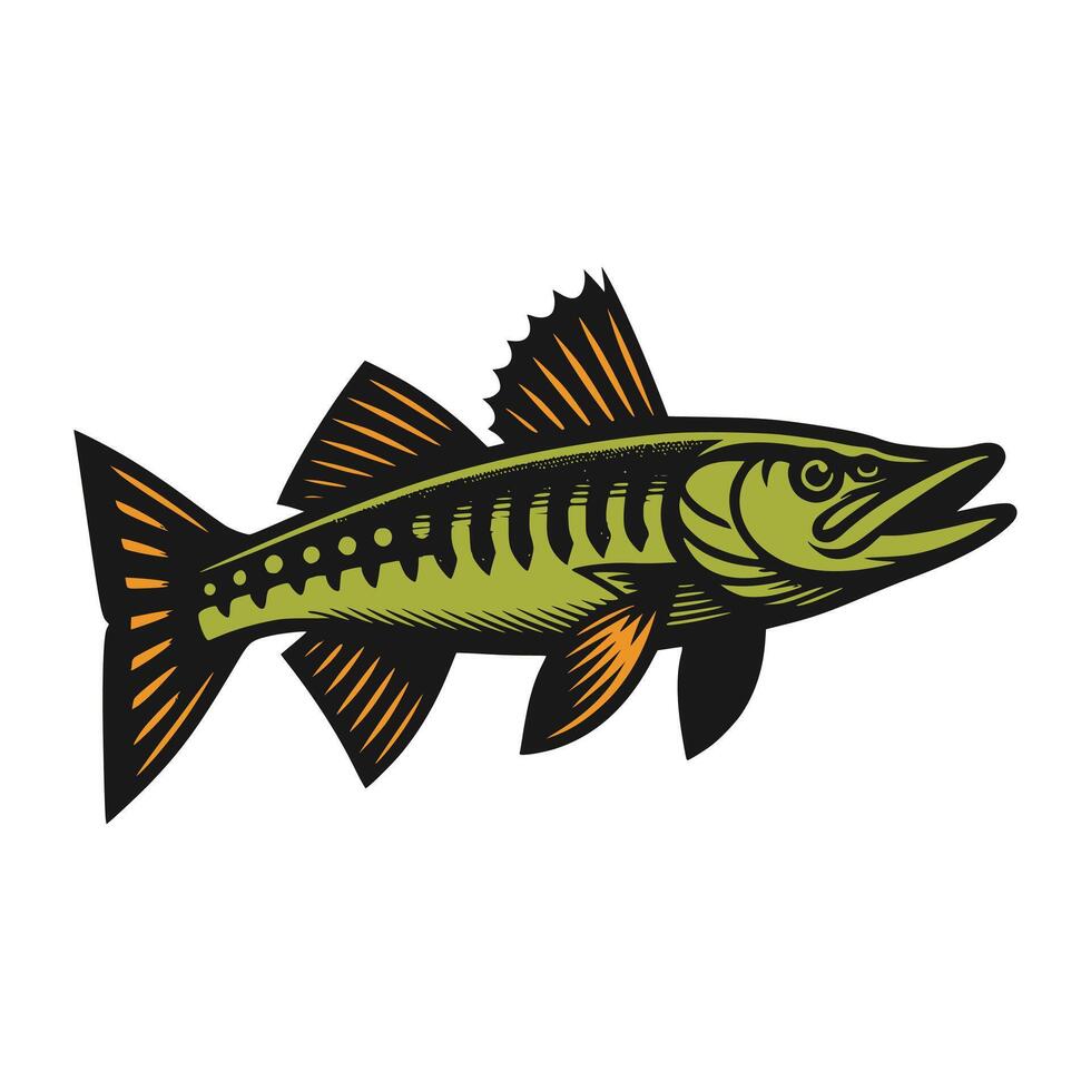 Fish Art Illustration vector