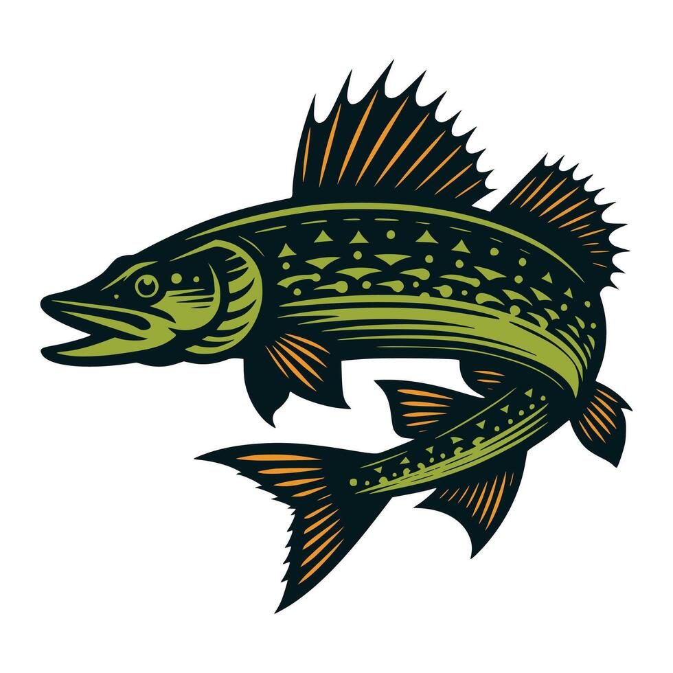 Fish Art Illustration vector