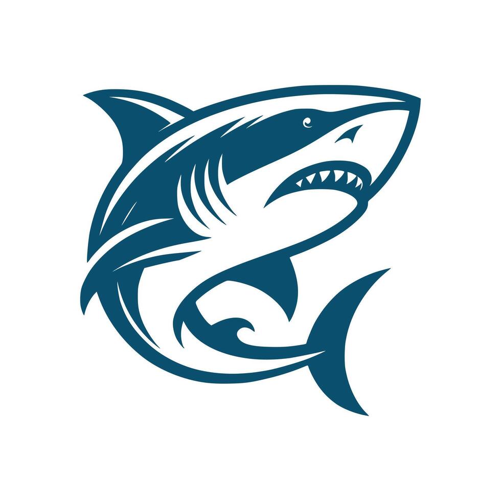 Shark Art Illustration vector