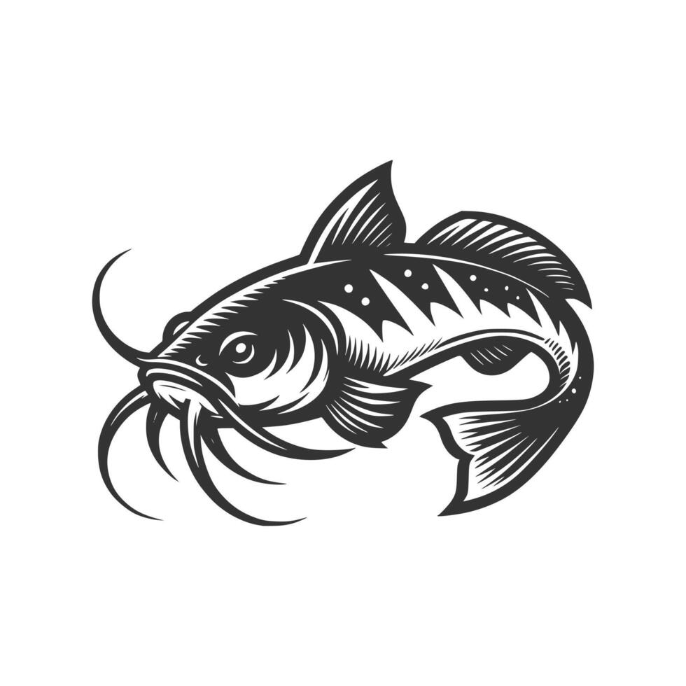 Free Catfish Art Illustration vector