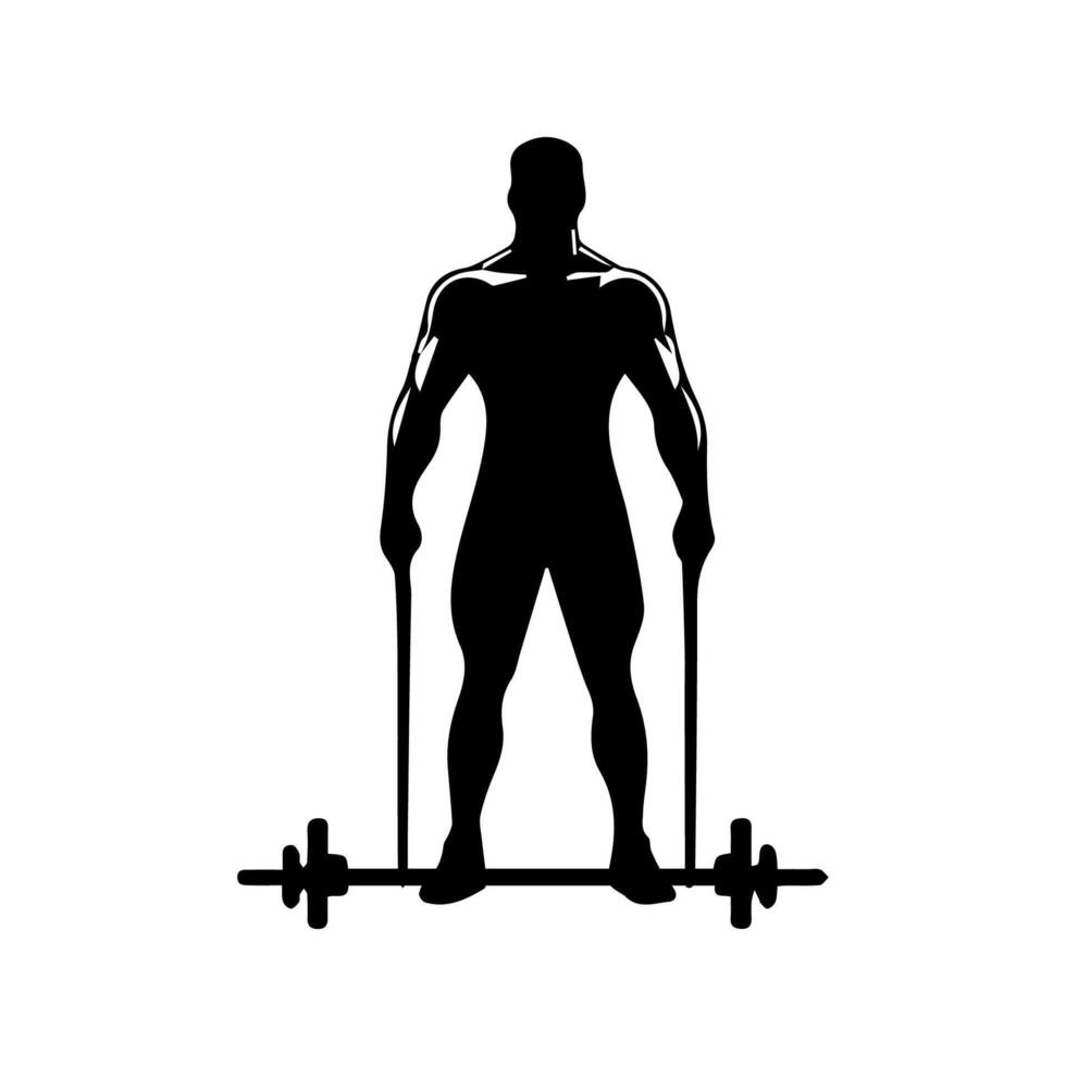 Fitness club logo or emblem vector