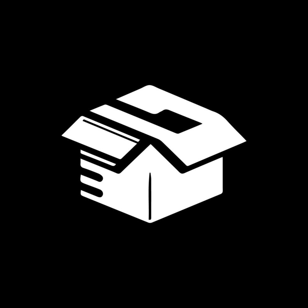 Box icon Product package cardboard shipping parcel box icon vector