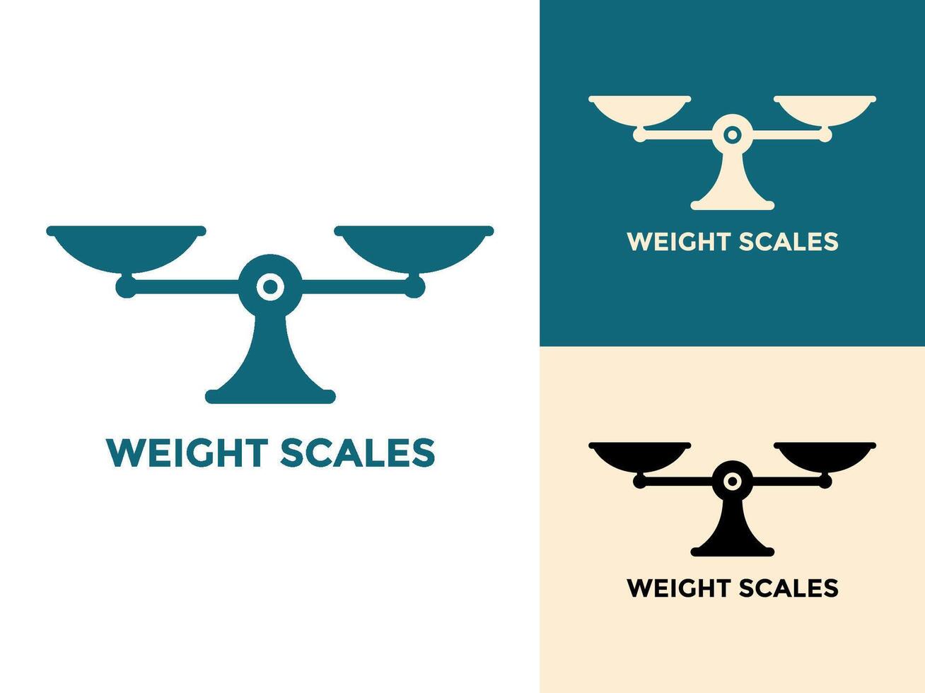 Scales icon. Libra isolated on white background. stock illustration. vector