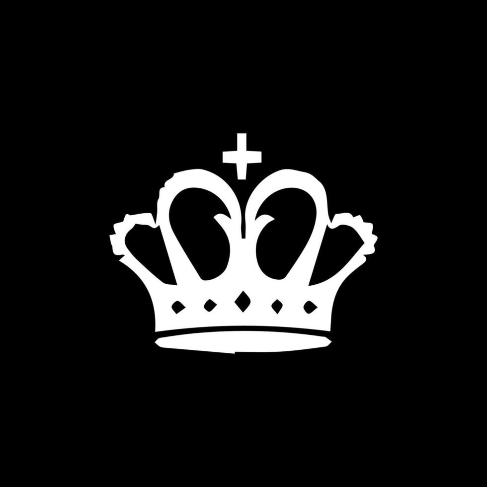 Crown Icon in trendy flat style. Crown symbol for your web site design, logo, app vector