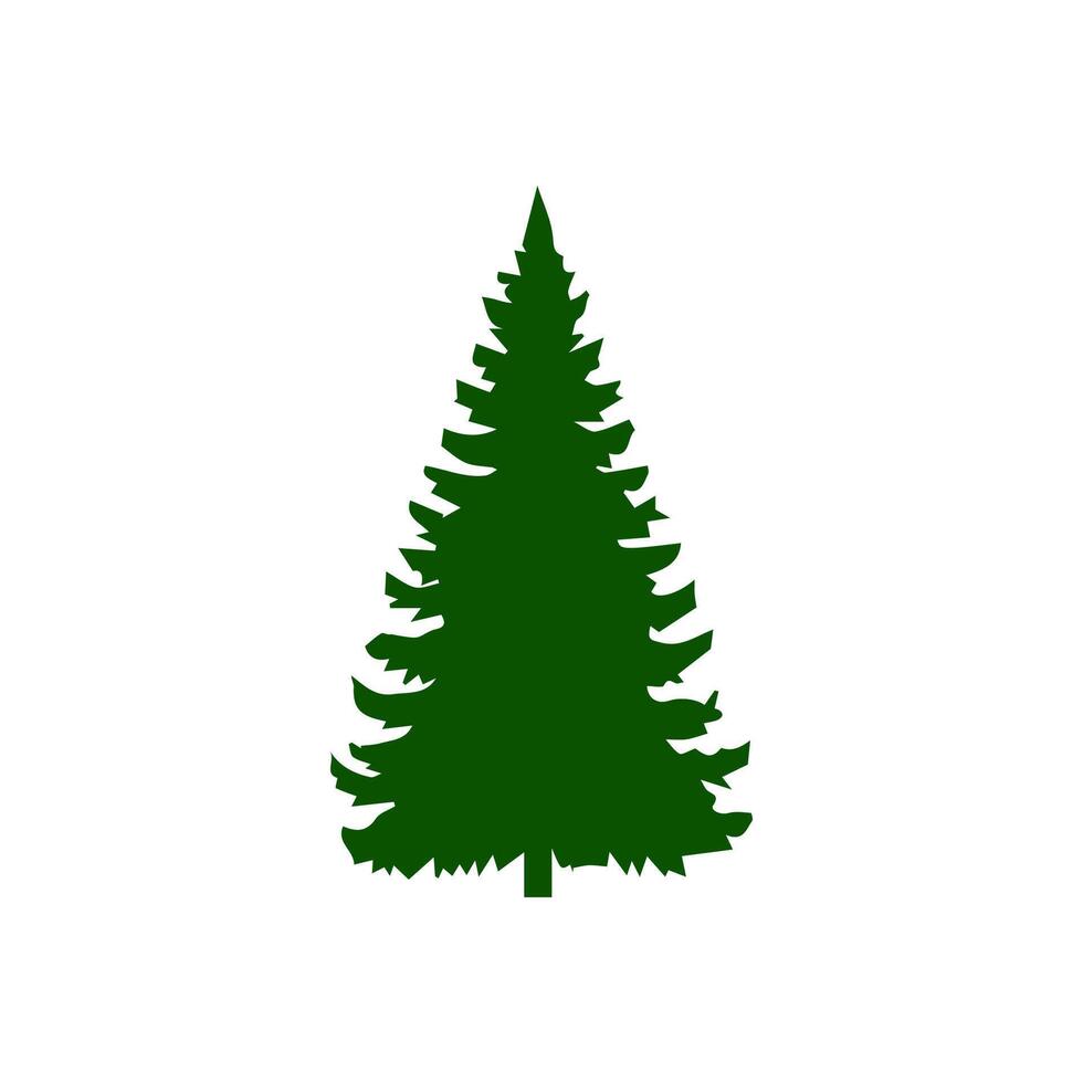silhouette tree line drawing, graphics tree elements outline symbol for architecture and landscape design drawing. vector