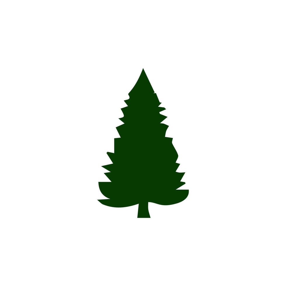 silhouette tree line drawing, graphics tree elements outline symbol for architecture and landscape design drawing. vector