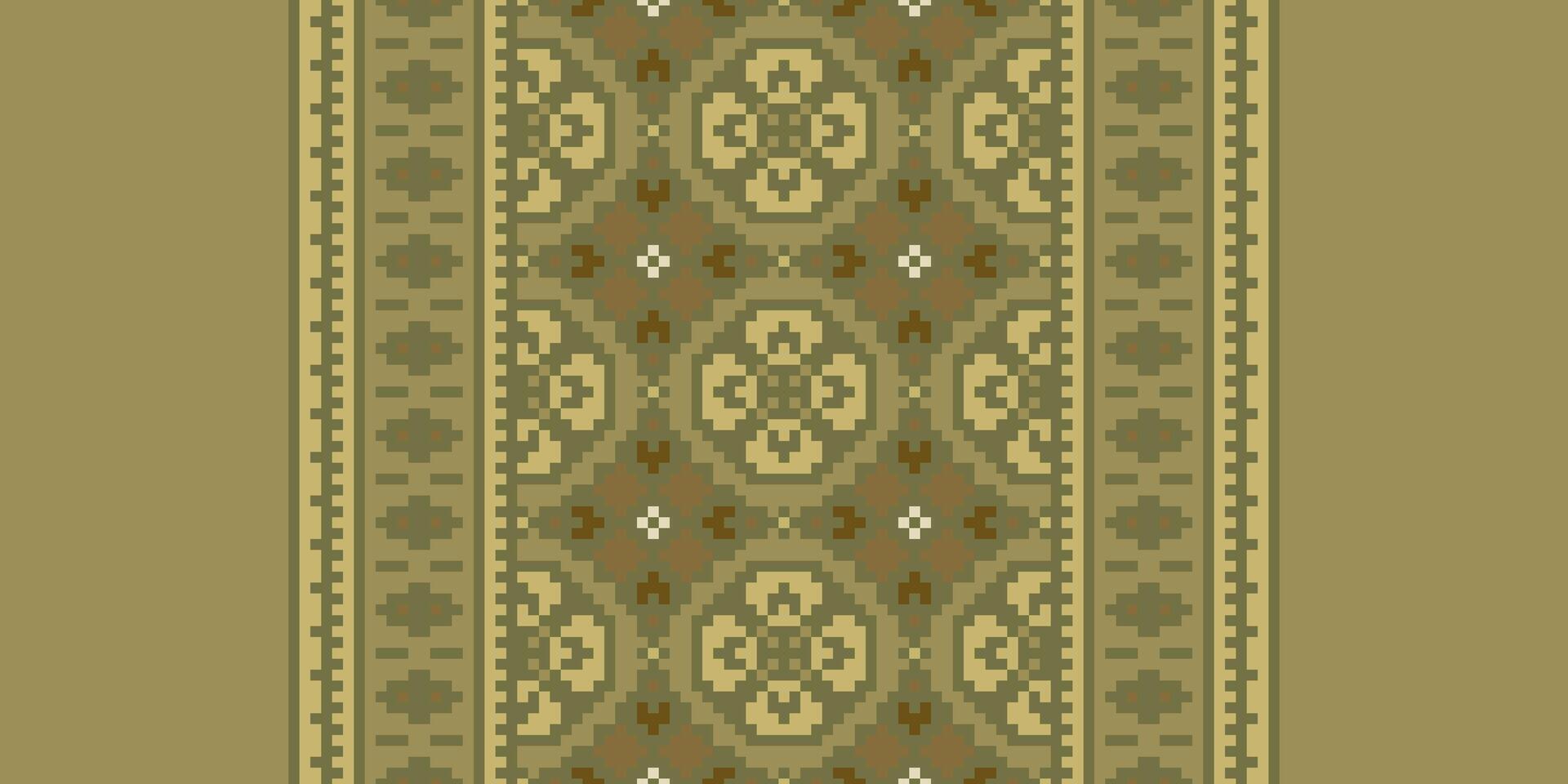 Fashion pattern Seamless Australian aboriginal pattern Motif embroidery, Pixel Ikat embroidery Design for Print indonesian batik motif embroidery native american kurta mughal design vector
