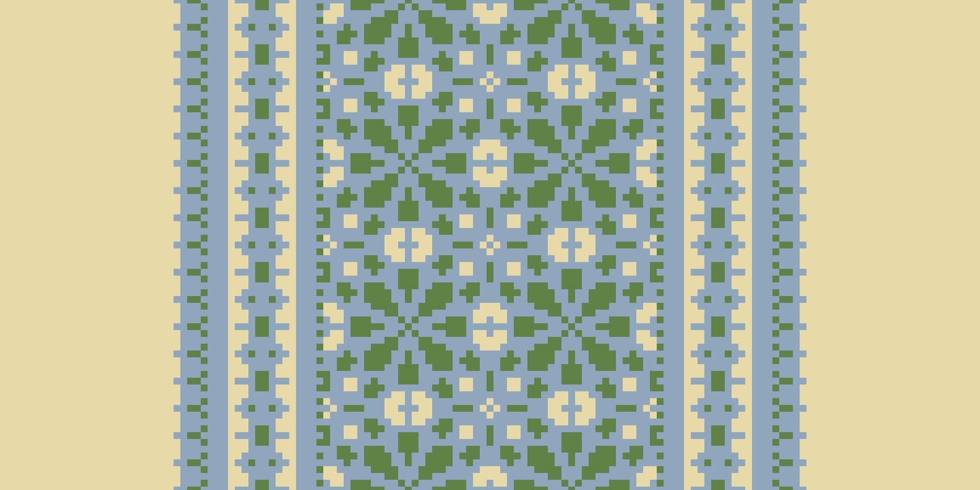 Patola sari Seamless Native American, Motif embroidery, Pixel Ikat embroidery Design for Print australian curtain pattern geometric pillow model kurti mughal flowers vector