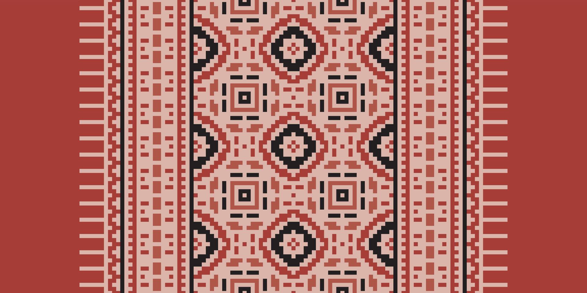 Patola sari Seamless Australian aboriginal pattern Motif embroidery, Pixel Ikat embroidery Design for Print lace pattern turkish ceramic ancient egypt art jacquard pattern vector