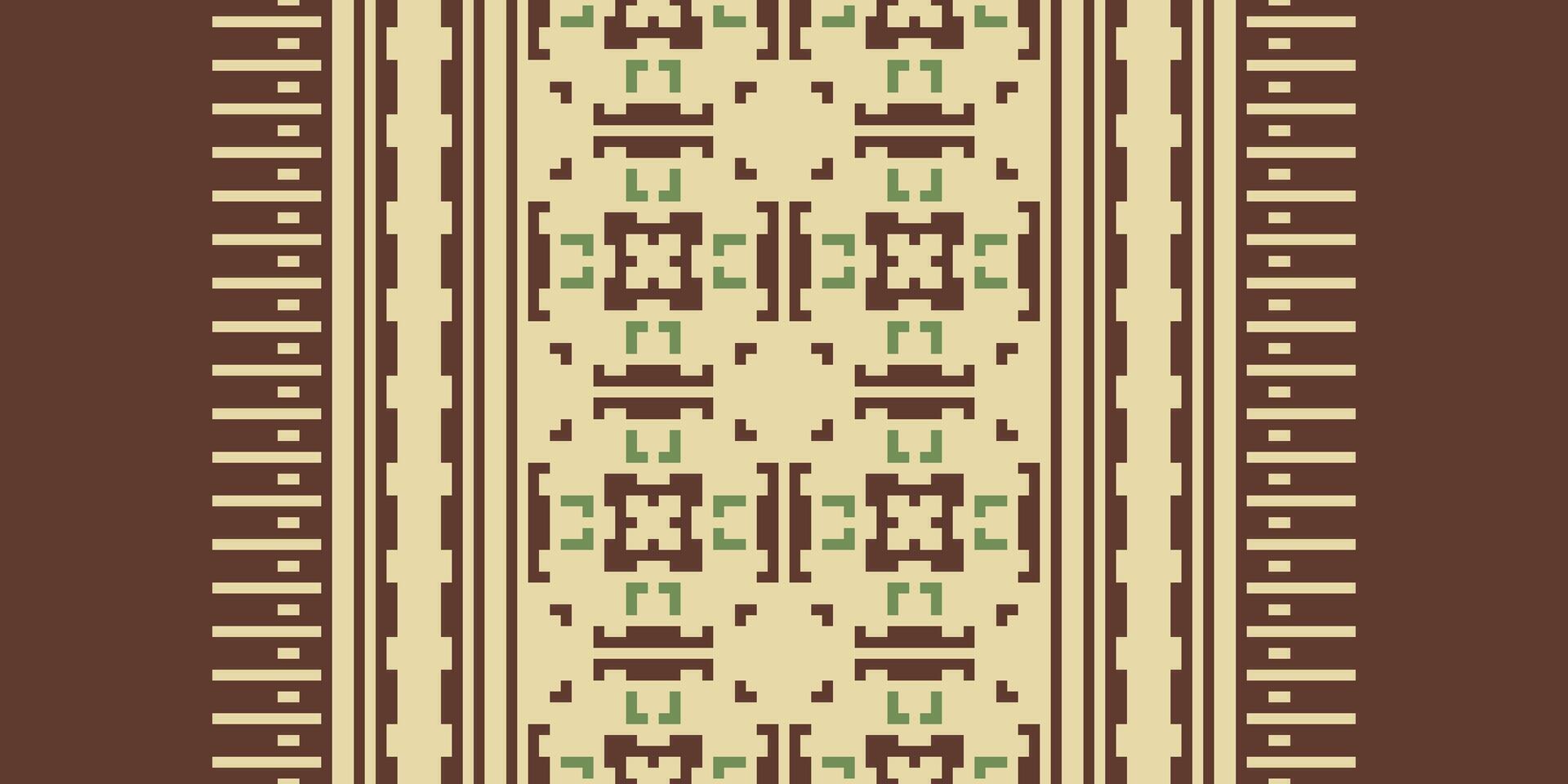Kilim Pattern Seamless Native American, Motif embroidery, Pixel Ikat embroidery Design for Print scarf hijab pattern kerchief Pixel Ikat Silk kurti model mughal patterns vector