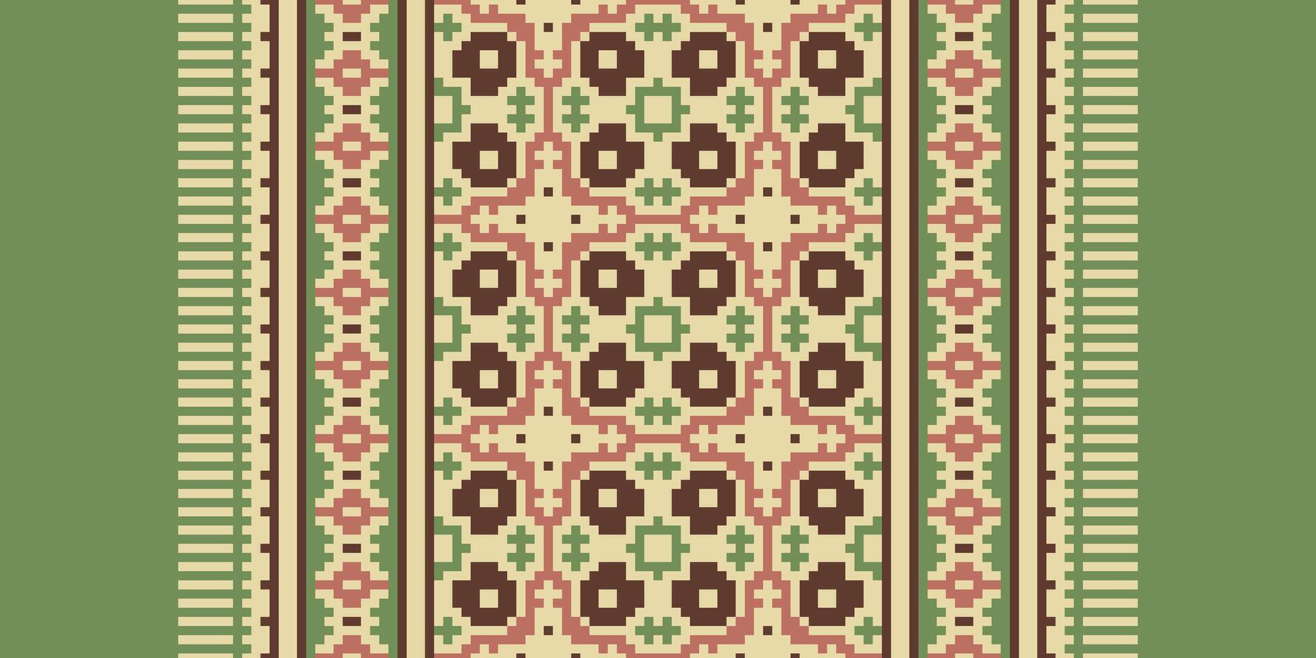 Kilim Pattern Seamless Native American, Motif embroidery, Pixel Ikat embroidery Design for Print australian curtain pattern geometric pillow model kurti mughal flowers vector