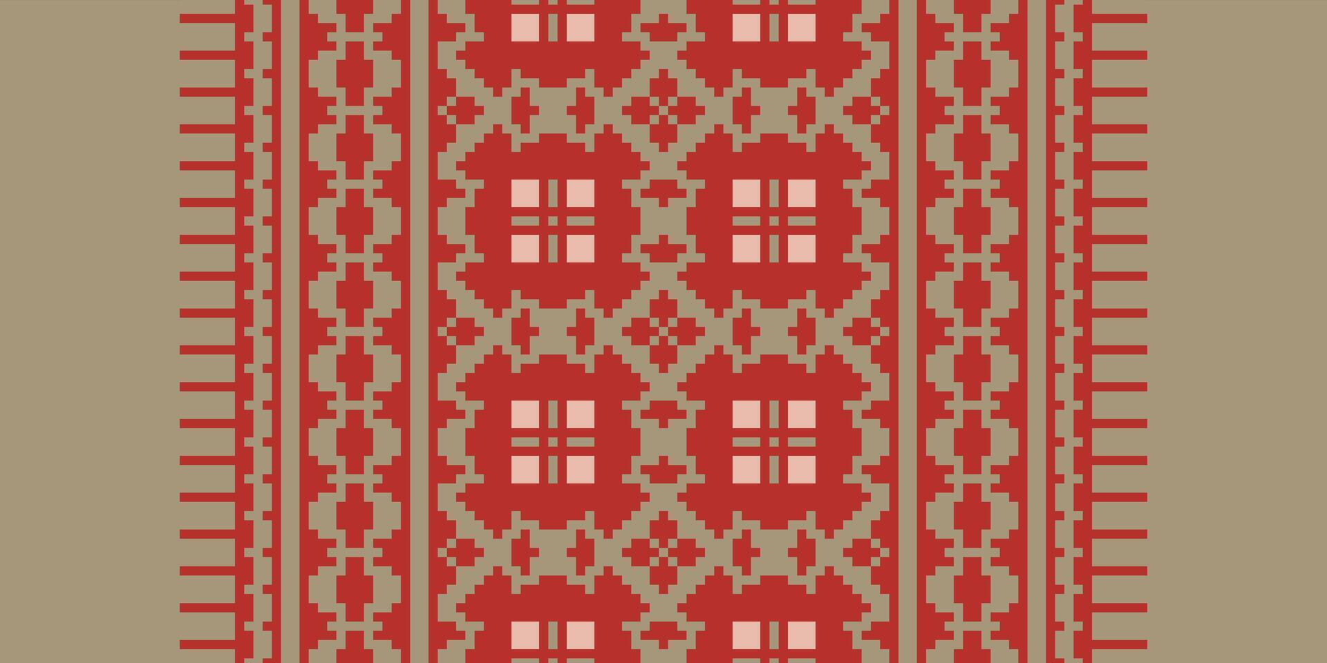 Kilim Pattern Seamless Australian aboriginal pattern Motif embroidery, Pixel Ikat embroidery Design for Print scandinavian pattern saree ethnic nativity gypsy pattern vector