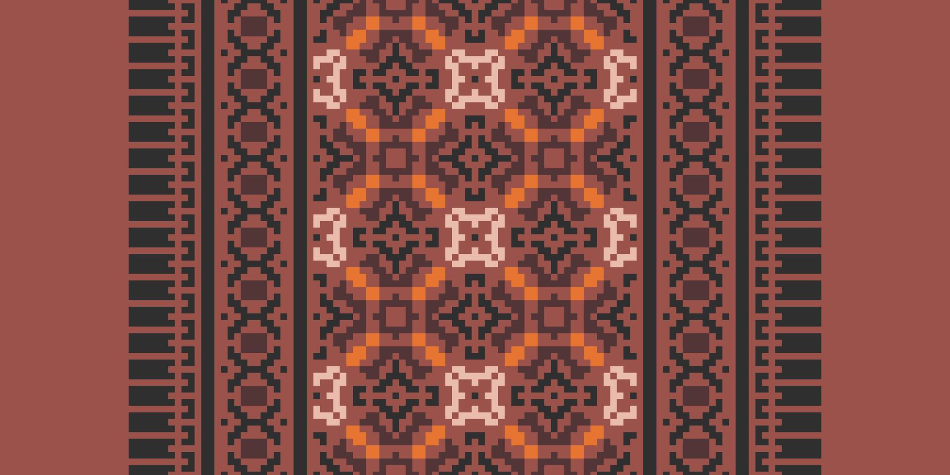 Kilim Pattern Seamless Australian aboriginal pattern Motif embroidery, Pixel Ikat embroidery Design for Print lace pattern seamless pattern vintage shibori jacquard seamless vector