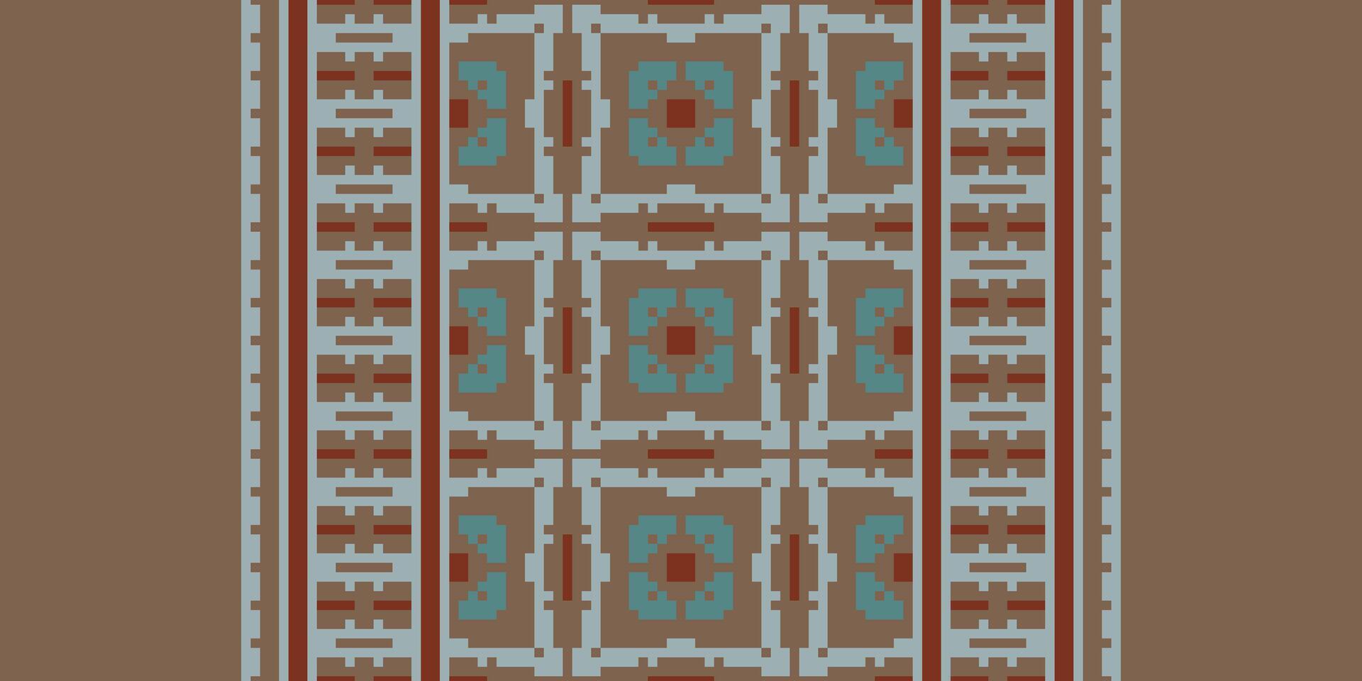 Dupatta Pattern Seamless Bandana print silk Motif embroidery, Pixel Ikat embroidery Design for Print lace pattern turkish ceramic ancient egypt art jacquard pattern vector