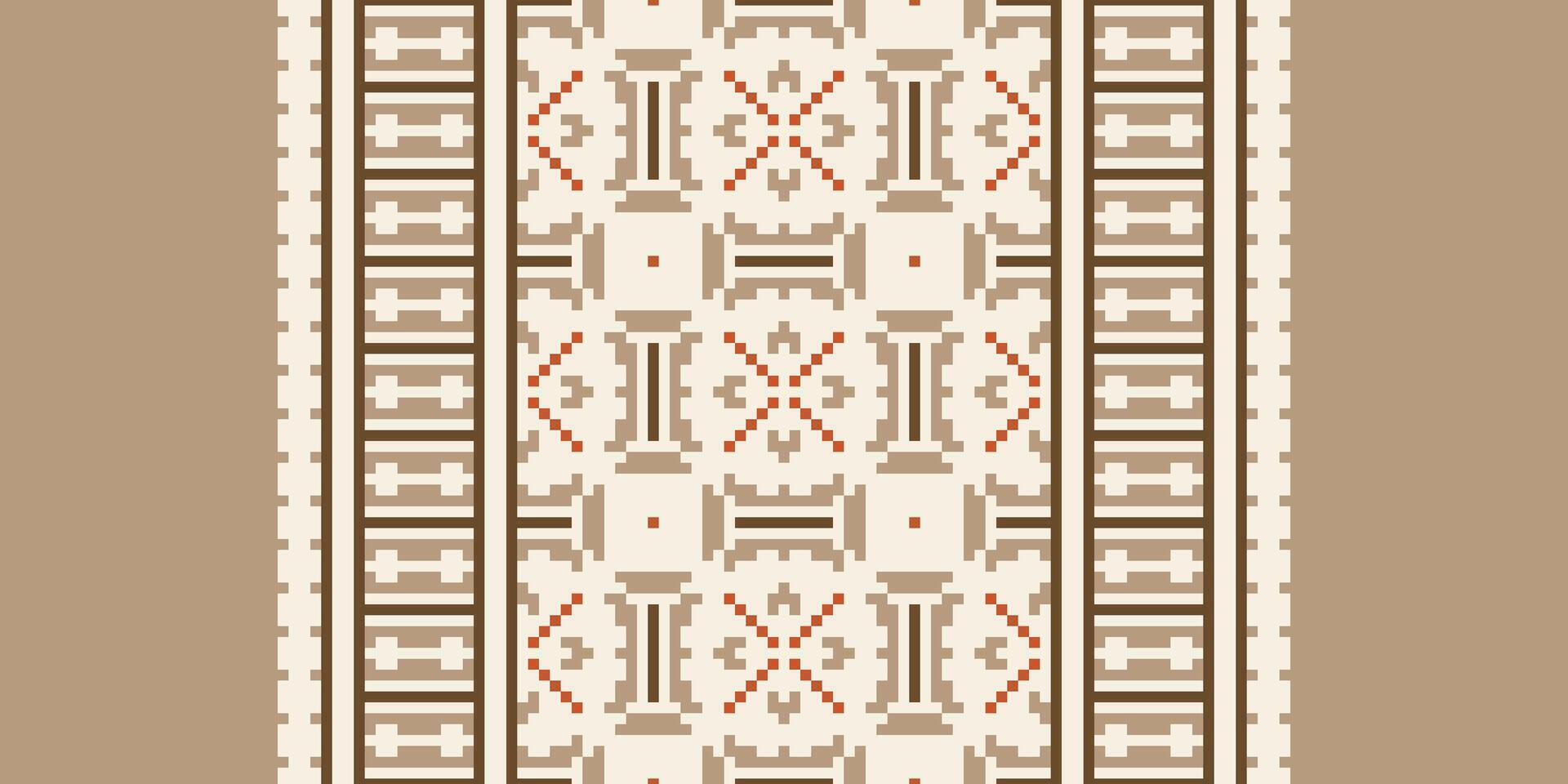 Salwar Pattern Seamless Native American, Motif embroidery, Pixel Ikat embroidery Design for Print jacquard slavic pattern folklore pattern kente arabesque vector