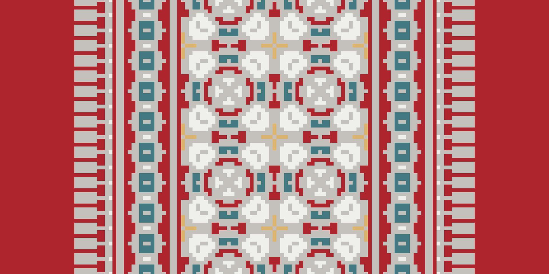 Salwar Pattern Seamless Native American, Motif embroidery, Pixel Ikat embroidery Design for Print australian curtain pattern geometric pillow model kurti mughal flowers vector