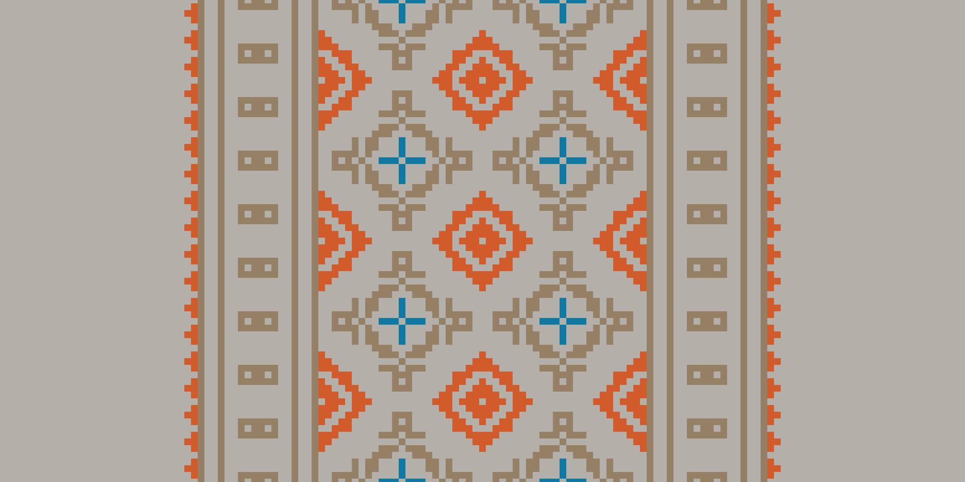 Salwar Pattern Seamless Australian aboriginal pattern Motif embroidery, Pixel Ikat embroidery Design for Print kurta pattern mughal motifs tapestry pattern floral repeat vector