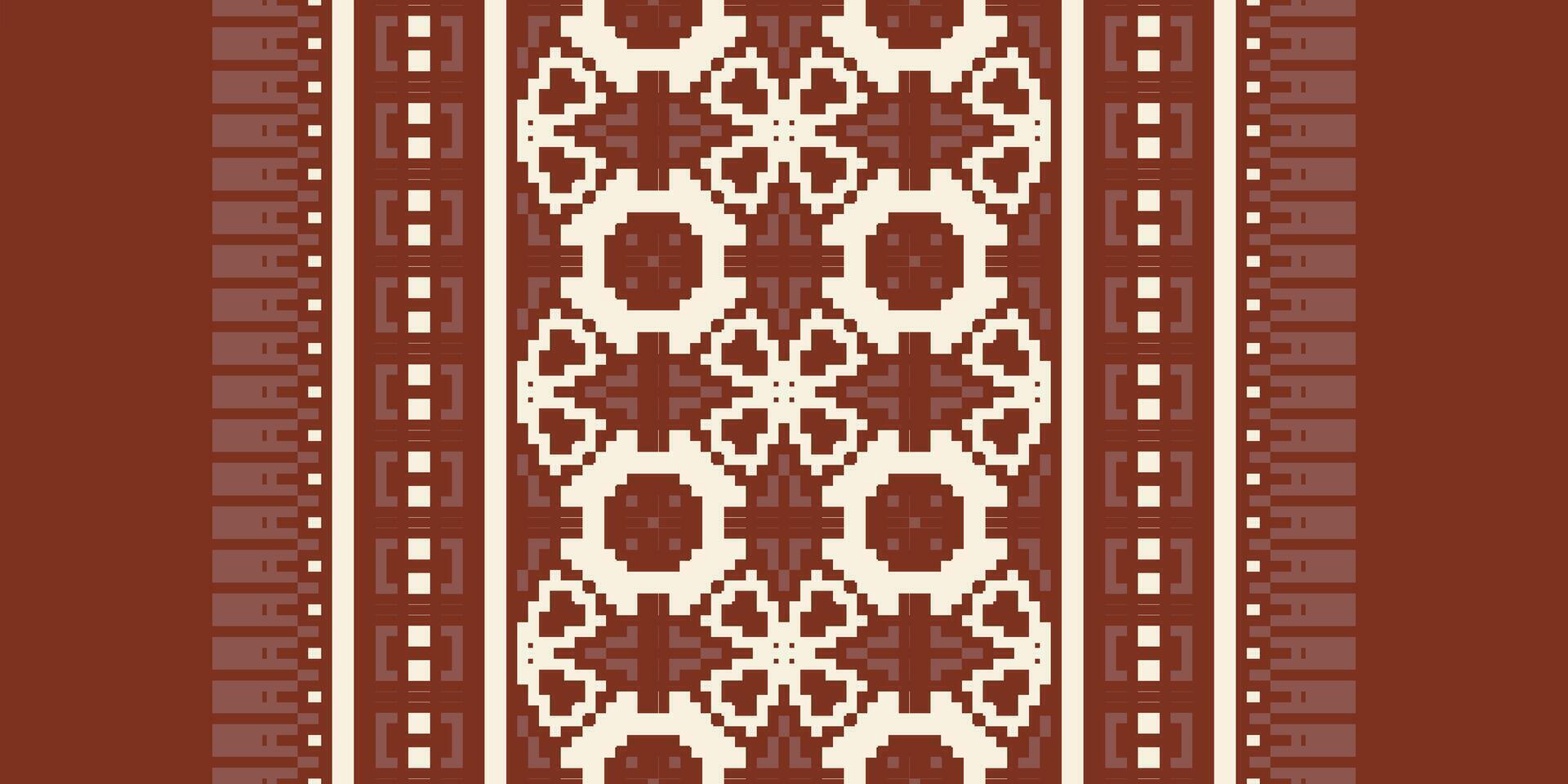 Pakistani dresses pattern Seamless Mughal architecture Motif embroidery, Pixel Ikat embroidery Design for Print scandinavian pattern saree ethnic nativity gypsy pattern vector