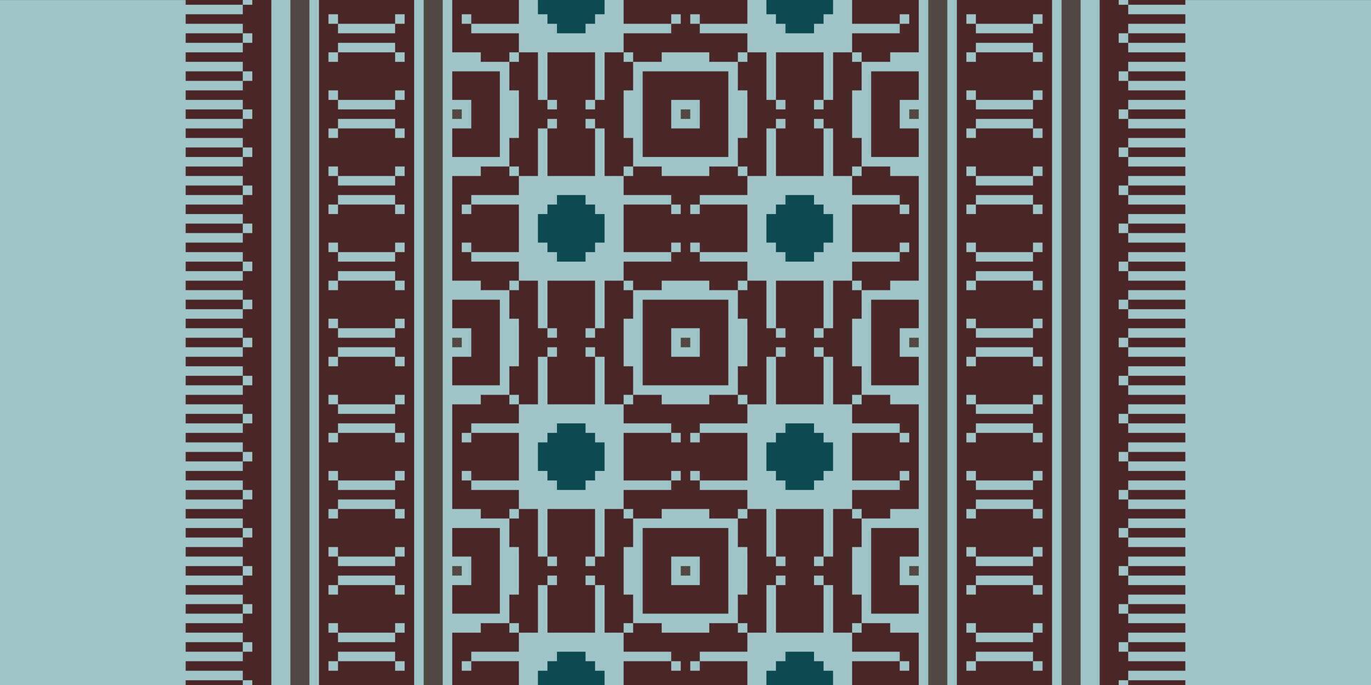 Anarkali Pattern Seamless Native American, Motif embroidery, Pixel Ikat embroidery Design for Print border embroidery ancient egypt vector
